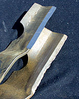 Using a sharp mower blade can make a tremendous difference in the appearance of your lawn.